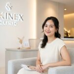 Wanita Indonesia dengan kulit muda natural setelah baby botox di Skinex Clinic Bintaro