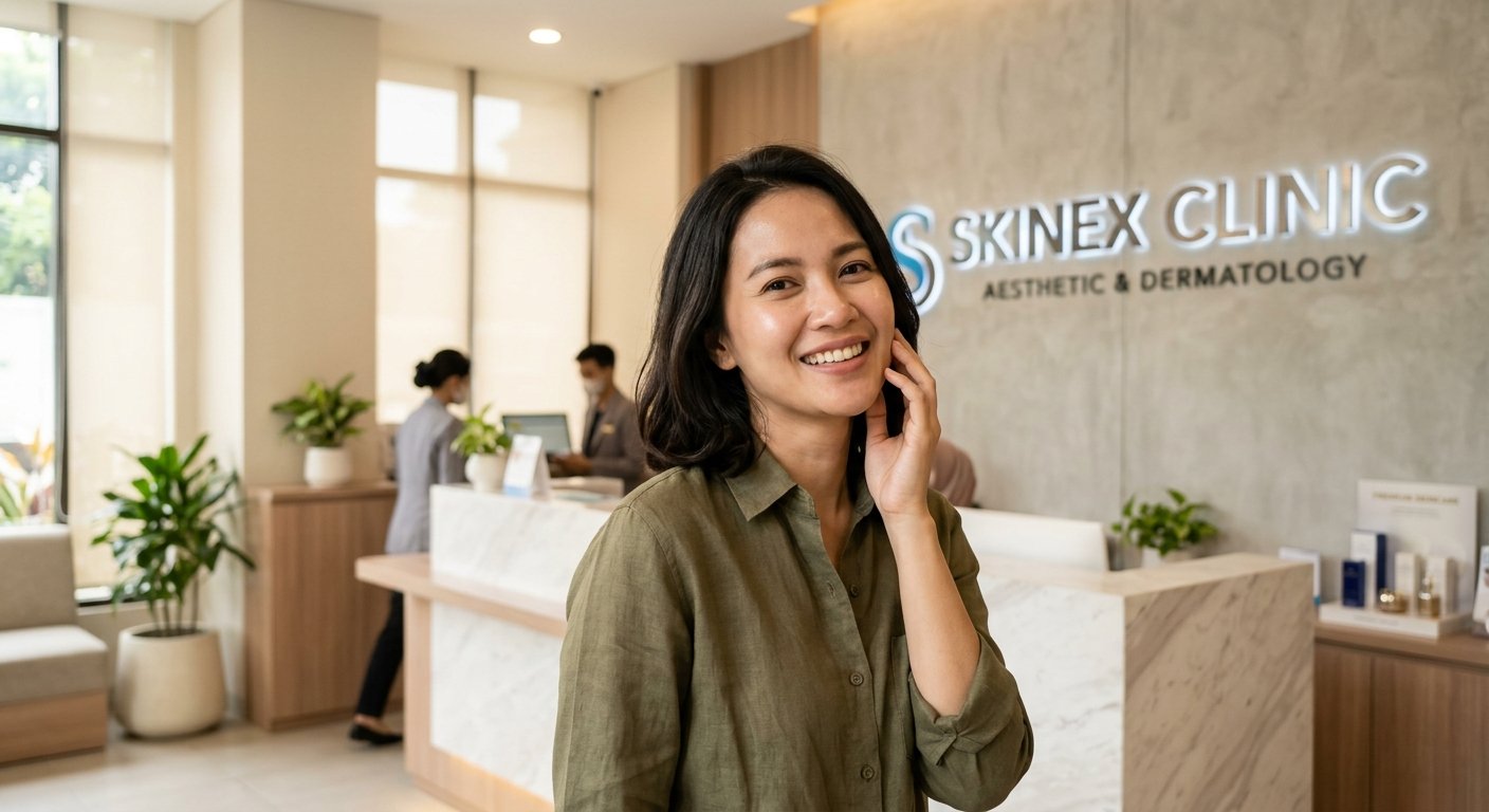 Perawatan Juvelook untuk melasma dan flek membandel di Skinex Clinic Bintaro